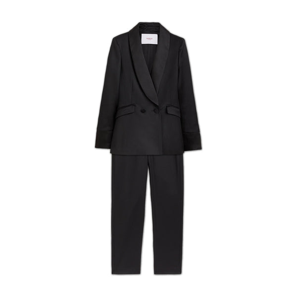Load image into Gallery viewer, Black Tuxedo Trousers

