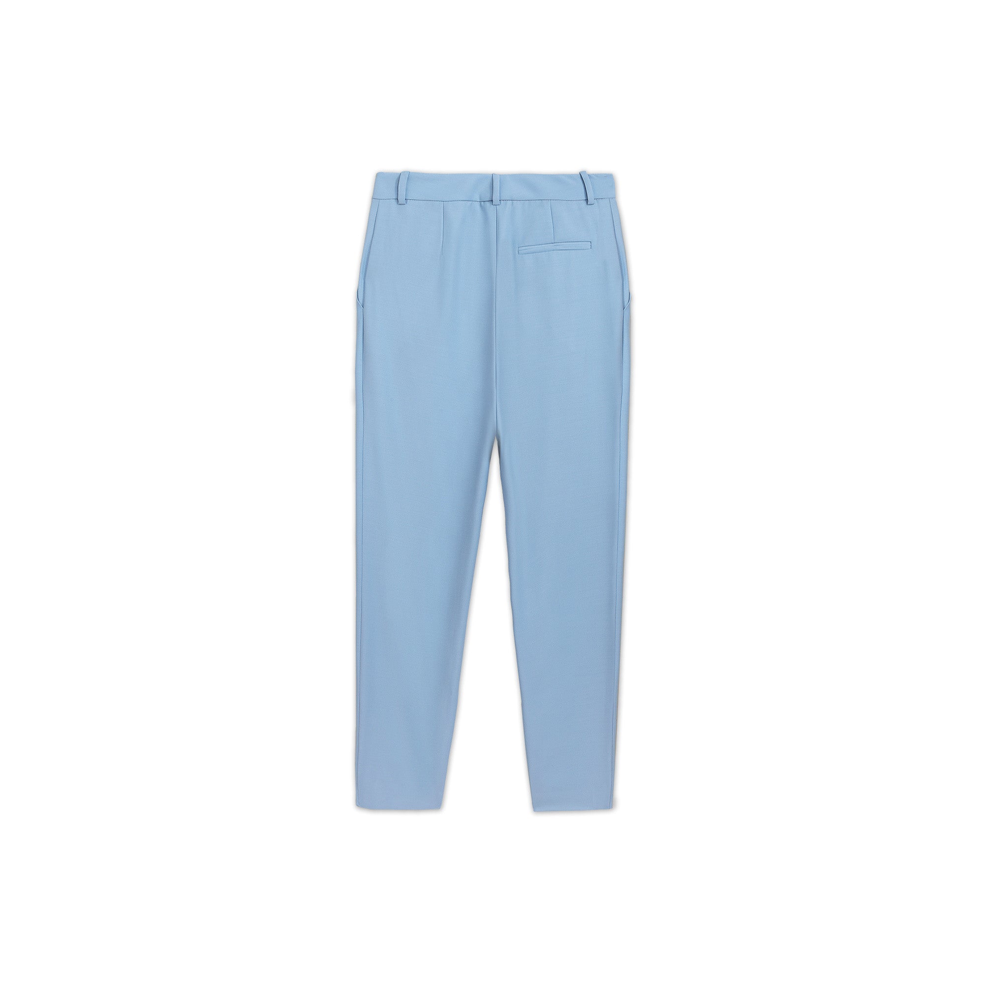 blue cigarette trousers Baby Blue Smoking Trousers – Rubeus Milano