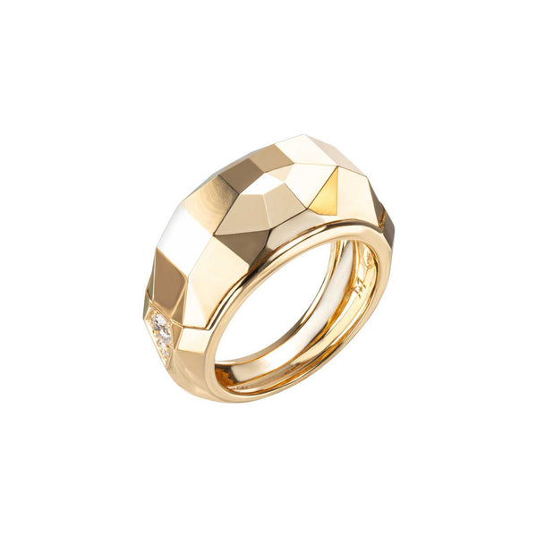Load image into Gallery viewer, Yellow Gold Duomo Ring

