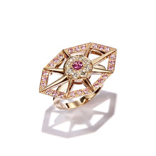 Load image into Gallery viewer, Fortune Pink Sapphire Ring
