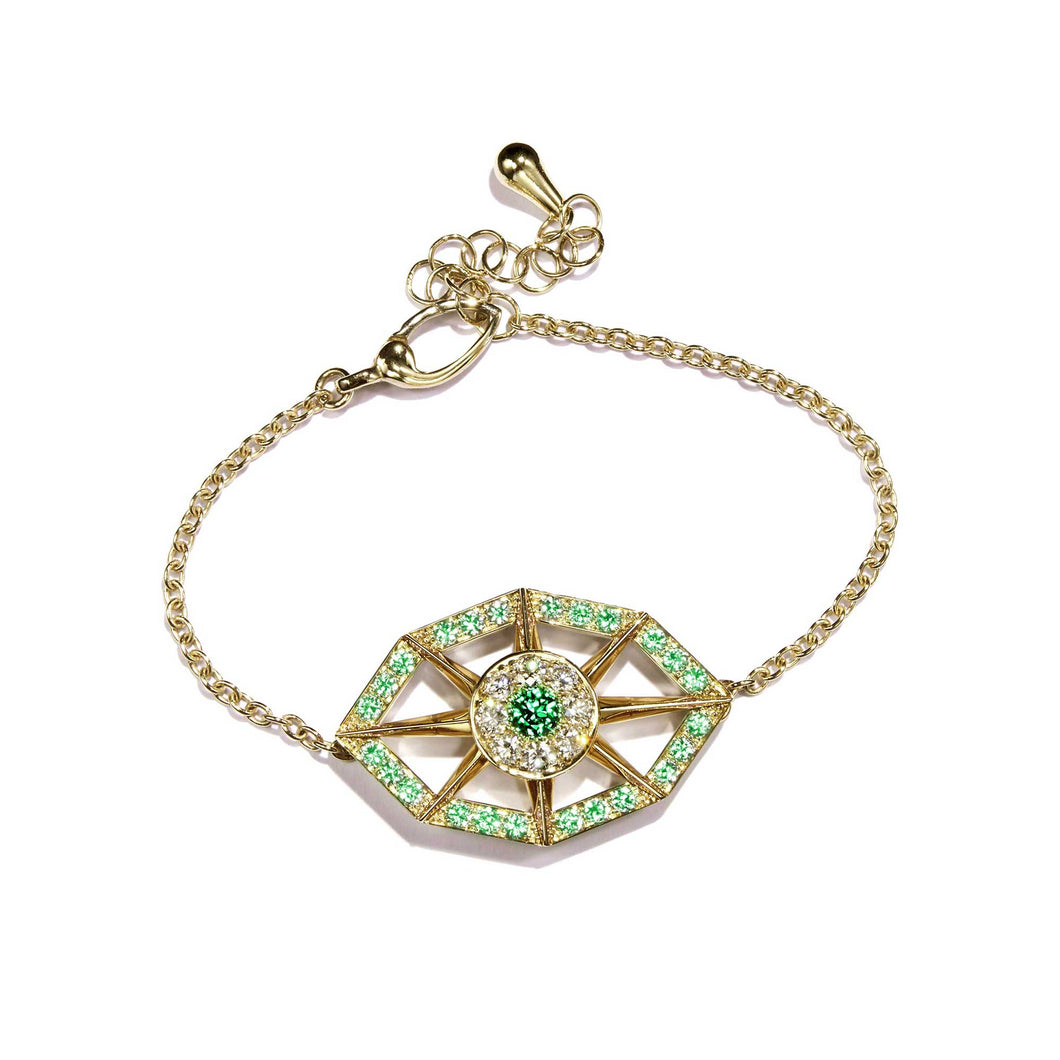 Fortune Emerald Bracelet